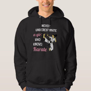 Moletom Nunca Subestime Uma Garota Que Conhece Karate Girl