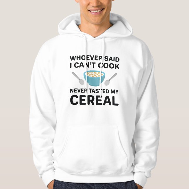 Moletom Nunca Tirei Meu Cereal (Frente)