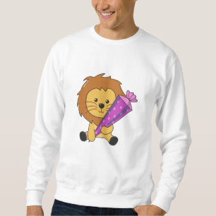 Moletom Nursery Lion School Children Bag Sweet