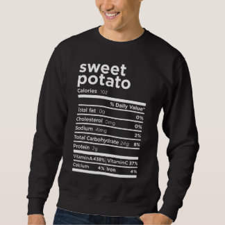 Moletom Nutrição De Batata Doce Fata Engraçada, Ação De Gr