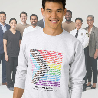 Moletom Nuvem de Palavras Personalizada Arco-íris Diversid