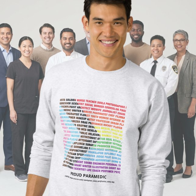 Moletom Nuvem de Palavras Personalizada Arco-íris Diversid (Criador carregado)