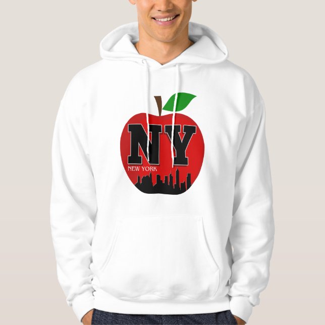 MOLETOM NY NOVA YORK A MAÇÃ GRANDE (Frente)