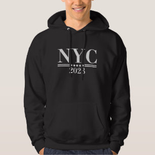 Moletom NYC 2023 _ Nova Iorque minimalista usa script