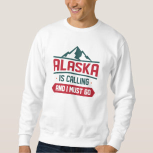 Moletom O Alaska Está Ligando E Eu Preciso Ir
