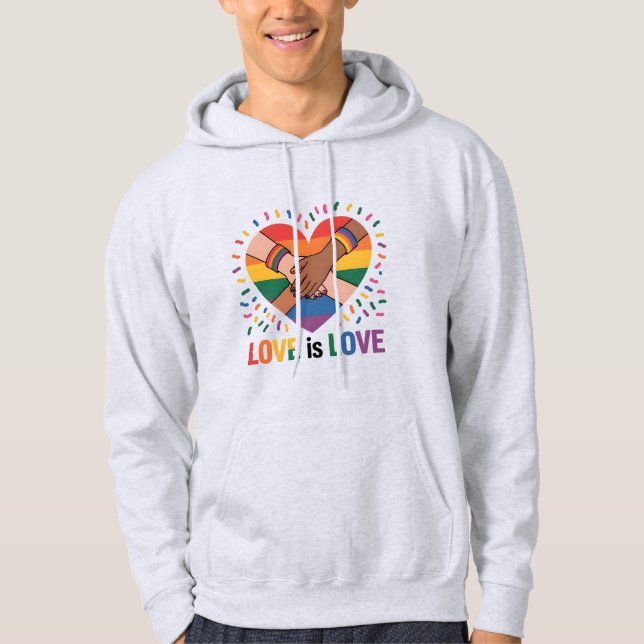Moletom O amor é amor (Frente)
