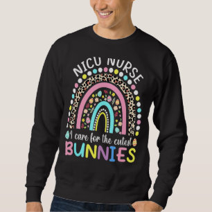 Moletom O Arco-Íris Eu Preocupo-Me Com A Enfermeira De Bun