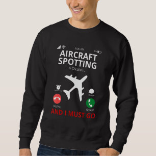 Moletom O Atalho De Aeronaves Está Ligando E Eu Tenho Que