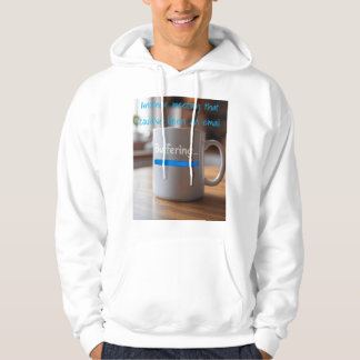 Moletom O "Buffering de Reunião" Trabalha Humor Hoodie