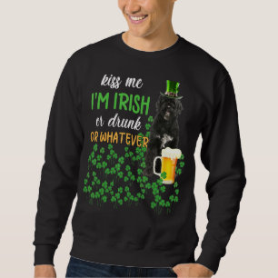 Moletom O Cachorro de Água Português Beija-me Sou Irlandês