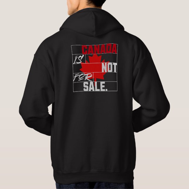 Moletom O Canadá não está à venda (Verso)