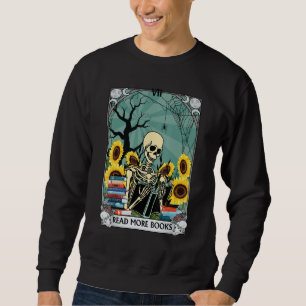 Moletom O Cartão de Tarot do Leitor Caveira Coisas de Brux