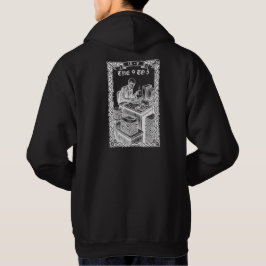 Moletom O Cartão Tarot 9 às 5 Esqueleto Divertido Corporat