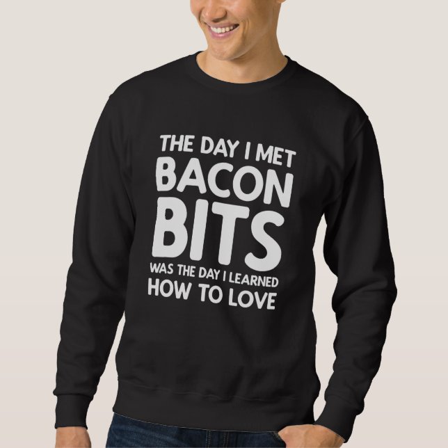 Moletom O Dia em que Conheci Bacon Bits - Bacon Bits (Frente)