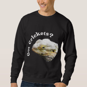 Moletom O Dragão Arbordado Lizard Tem Crickets Reptile Pag