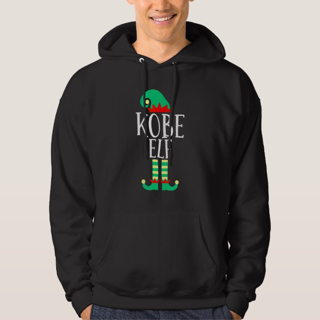 Moletom O Elfo de Kobe Família Combinando Pijamas de Natal (Frente)