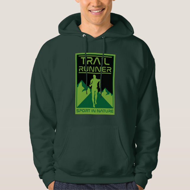 Moletom O Esporte De Trilha Na Natureza (Frente)
