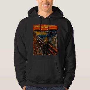 Moletom O Fractal do gritar que pinta Edvard Munch