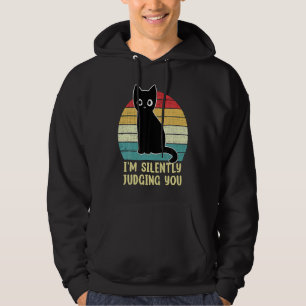Moletom O Gato Negro I Estou A Julgá-Lo Silenciosamente A