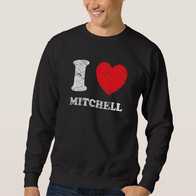 Moletom O Grunge Vestido Estilo Eu Amo Mitchell (Frente)