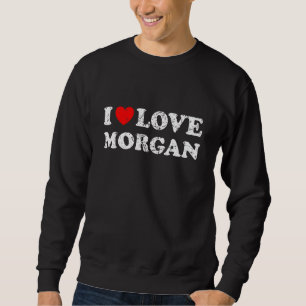 Moletom O Grunge Vestido Estilo Eu Amo Morgan