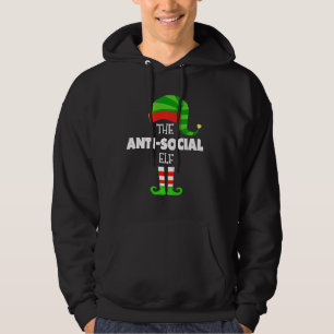 Moletom O Grupo Anti-Social Elf Matando a Família Christma