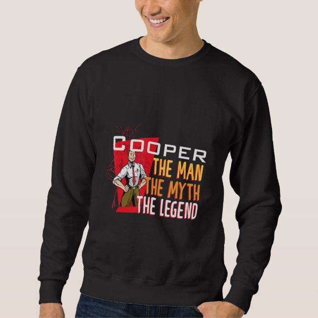 Moletom O homem o mito a lenda Cooper (Frente)
