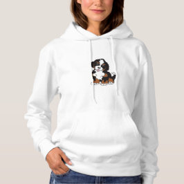 Moletom O Hoodie das mulheres do Jaspe--Filhote de
