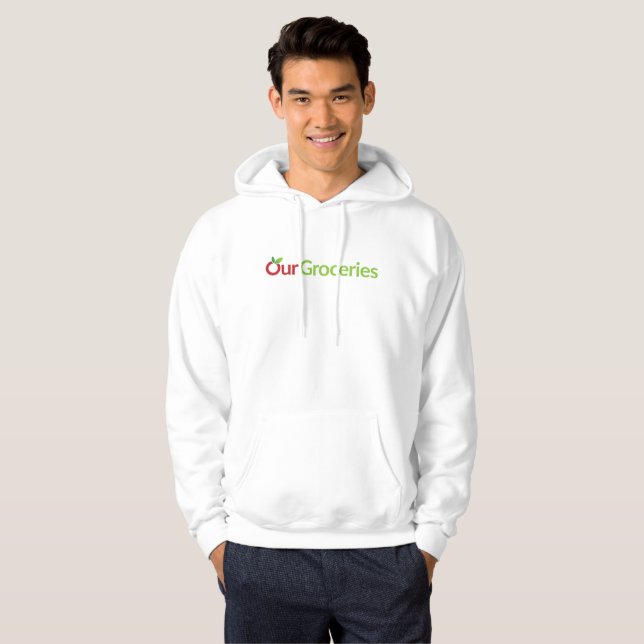 Moletom O Hoodie dos Homens das NossasCompras (Frente Completa)