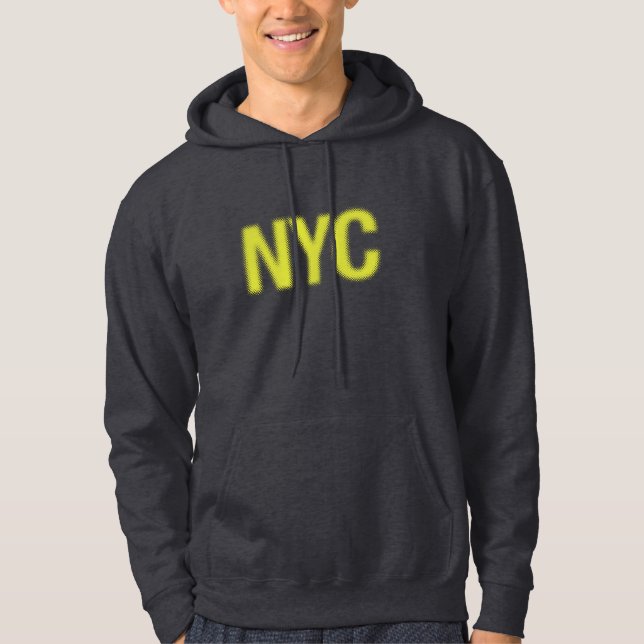 Moletom O Hoodie dos homens de NYC (Frente)