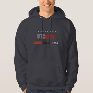 Moletom O Hoodie escuro de NATI (Cincinnati)