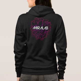 Moletom O Hoodie roxo das mulheres de Miralab