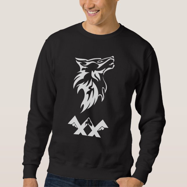Moletom O lobo da montanha (Frente)