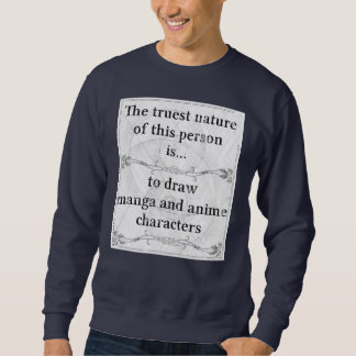 Moletom O manga e o anime do desenhar da natureza a mais