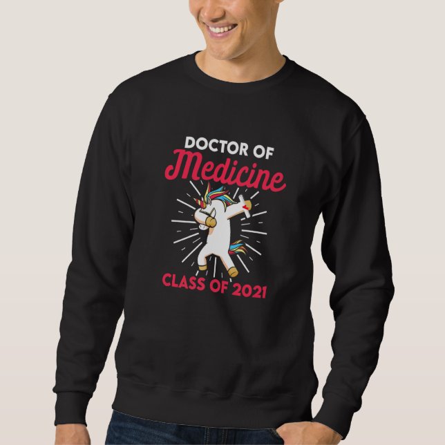 Moletom O Med School Nos Qualifica O Médico Médico Formand (Frente)