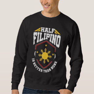 Moletom O meio filipino é melhor do que nenhuns -