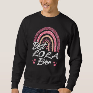Moletom O Melhor Dia de as mães De Lola Ever Rainbow Para