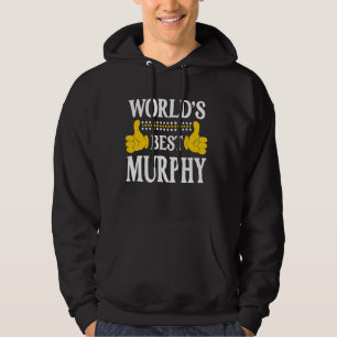 Moletom O melhor do mundo dos Sobrenomes da família Murphy