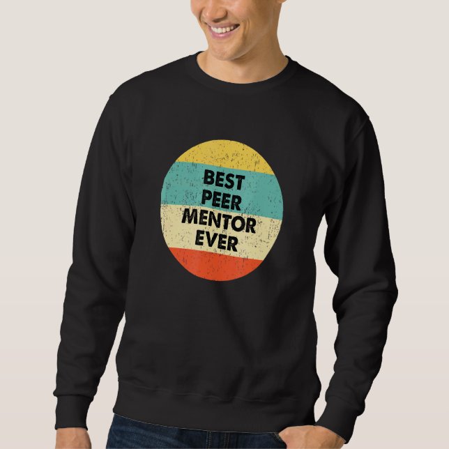 Moletom O Melhor Mentor Peer Nunca (Frente)