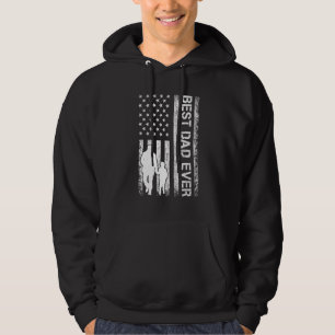 Moletom O Melhor Pai De Bandeira Americana Para Dia de os