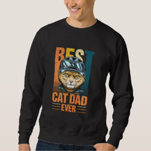Moletom O Melhor Pai De Gato Alguma Vez T-Shirt Pai De Gat