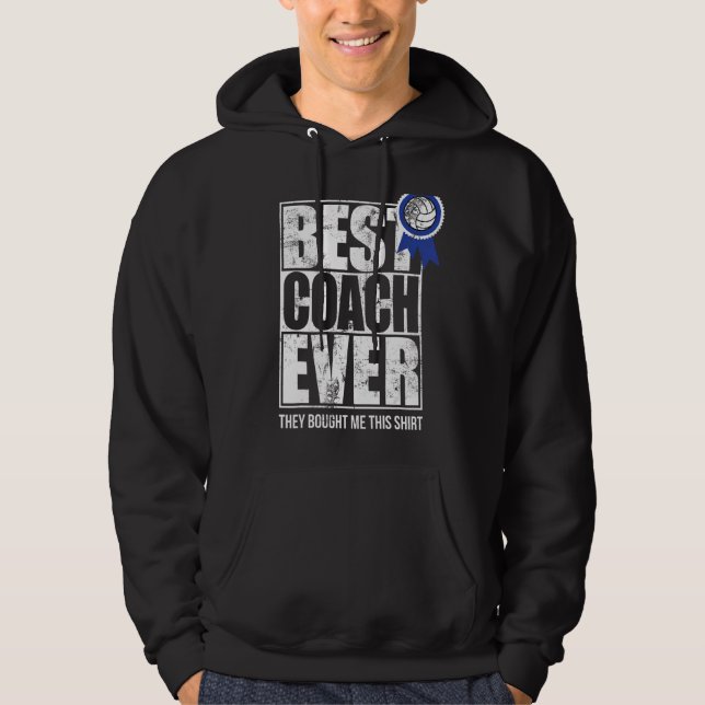 Moletom O Melhor Treinador De Sempre E Sim, Comprou-Me Est (Frente)