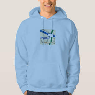 Moletom O metro de Paris Pigalle Nos-fez o hoodie