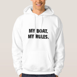 Moletom O meu barco. As Minhas Regras.