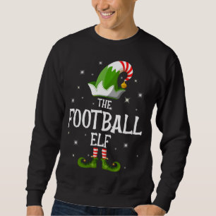 Moletom O Natal da Família Elf de Futebol