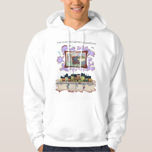 Moletom O Negócio de BS Camisola de Manga Comprida Branc