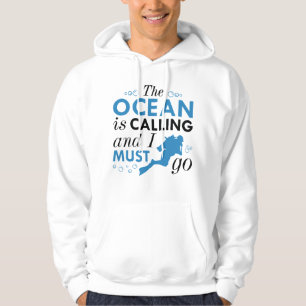 Moletom O Oceano Está Chamando
