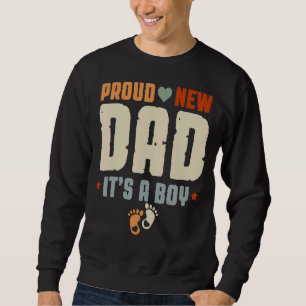 Moletom O Pai Pai Do Dia de os pais Do Mens É Um Novo papa