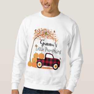 Moletom O Pequeno Pumpkins Vermelho de Gama outono
