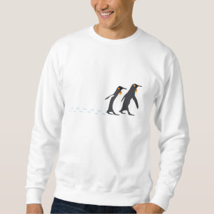 Moletom O pinguim imprime a camisola